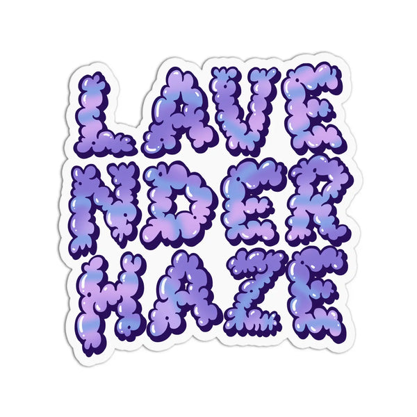 Lavender Haze Textured Sticker