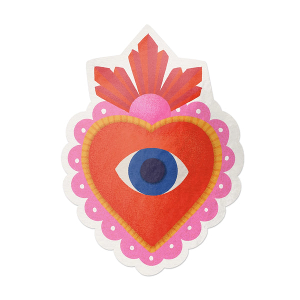 Corazon Sacred Heart Sticker