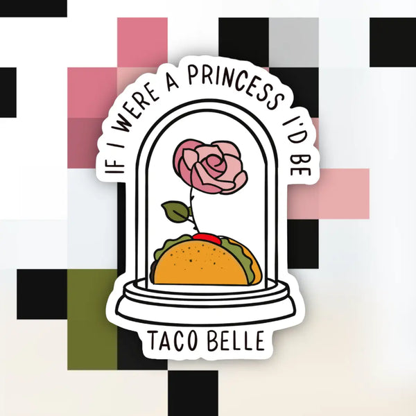 Taco Belle Sticker