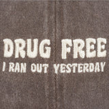 Drug Free Baseball Cap