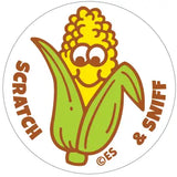 Buttered Popcorn Scratch & Sniff Stickers