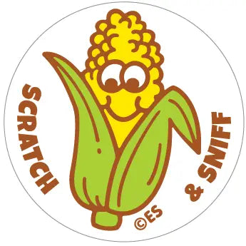 Buttered Popcorn Scratch & Sniff Stickers