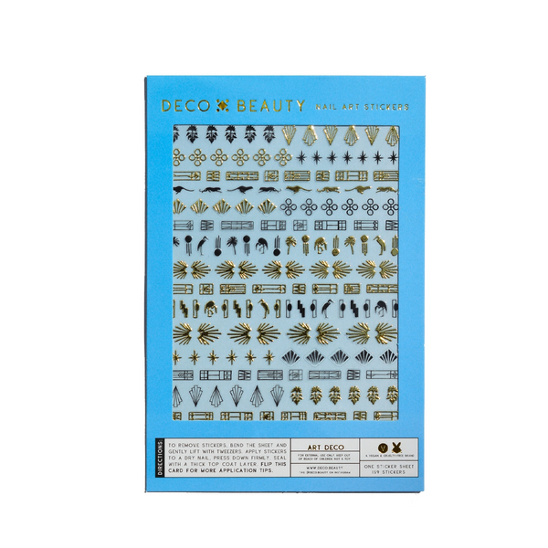 Art Deco Nail Art Stickers
