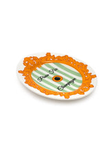 "Press For Champagne" - Ceramic Trinket & Jewelry Tray /Dish