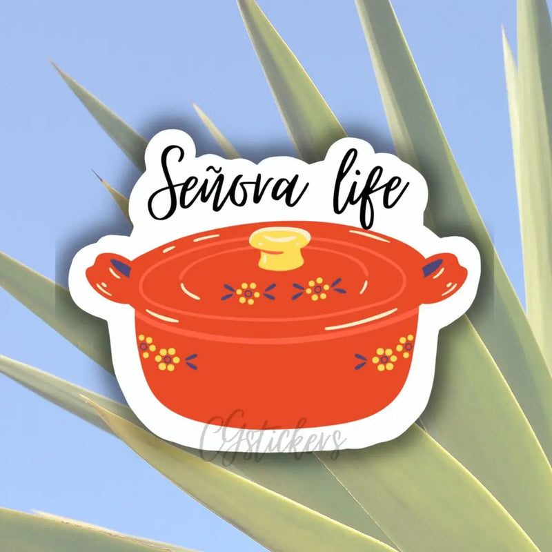 Señora Life Sticker