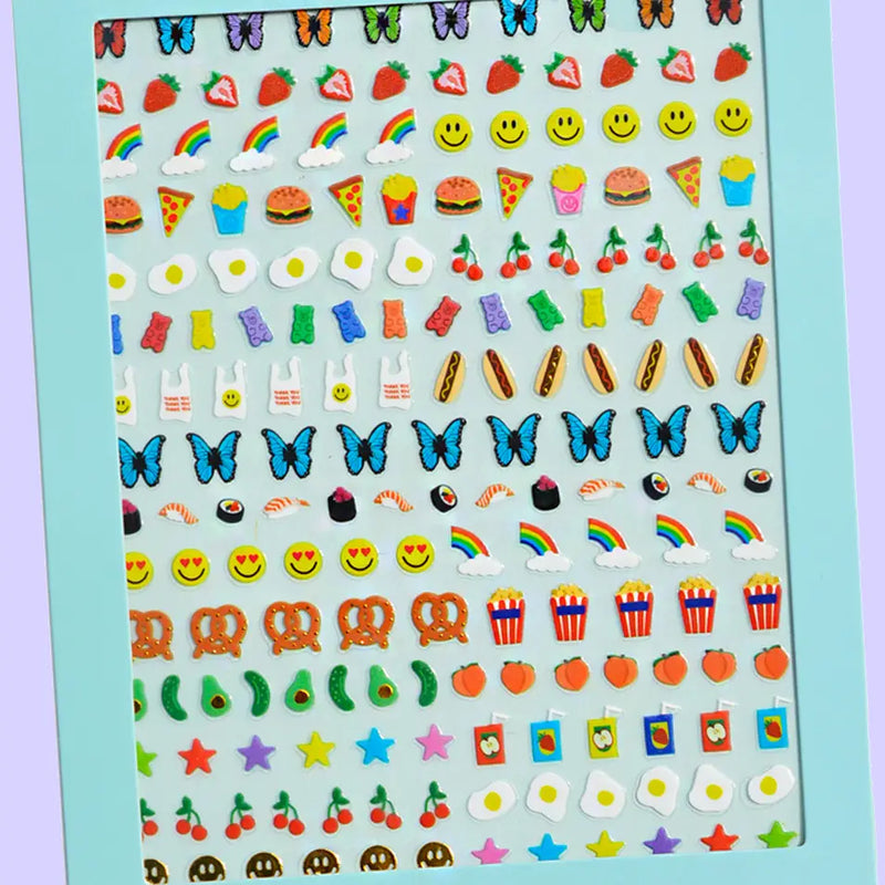 Sunny Side Up Nail Art Stickers