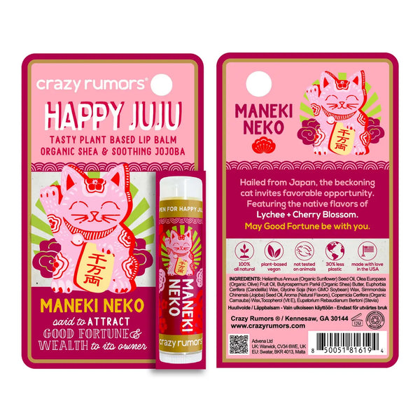 Happy Juju - Maneki Neko Lip Balm