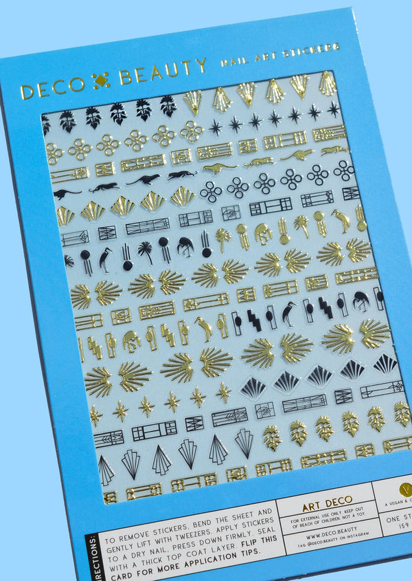 Art Deco Nail Art Stickers