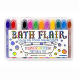 Bath Flair Color Gel Sticks for Bathtime