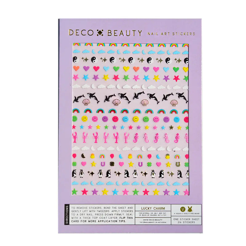Lucky Charm Nail Art Stickers