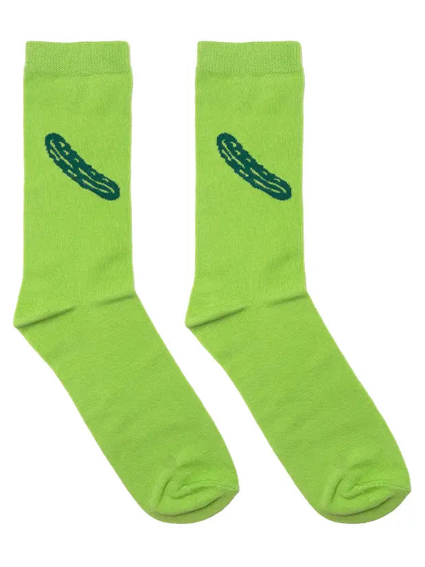 Pickle - Bright Green 3D Socks
