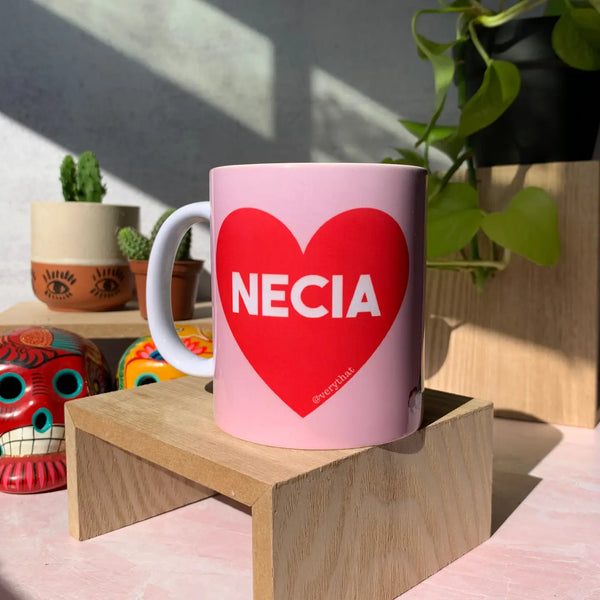 Necia Heart Mug