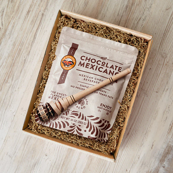 Mexican Chocolate Molinillo Set