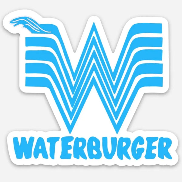 Waterburger Sticker