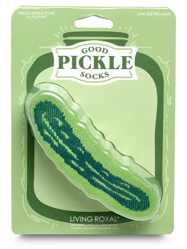 Pickle - Bright Green 3D Socks