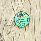 Life's A Stitch Magnetic Needle Minder