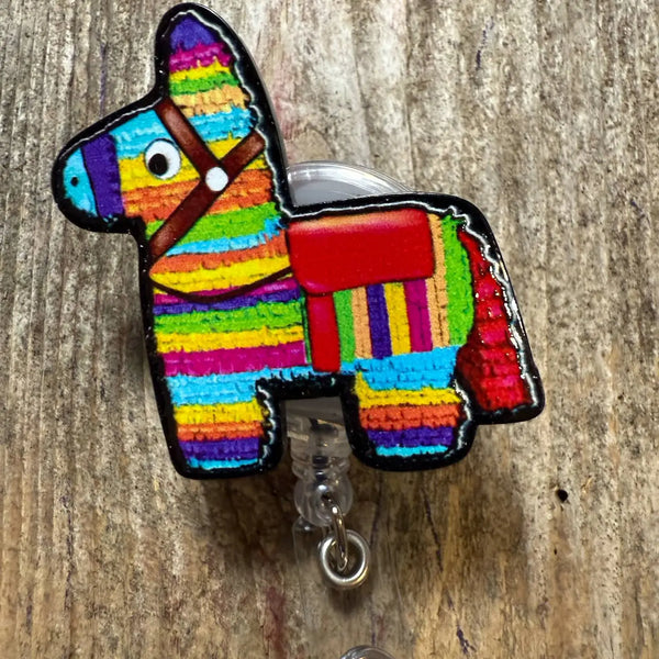 Llama Piñata Badge Reel