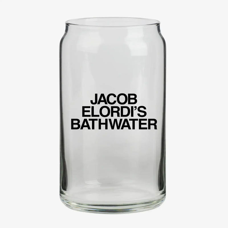 Jacob Elordi's Bathwater Beer Can Glass