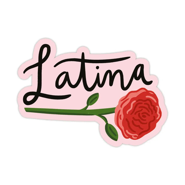 Latina Rose Sticker