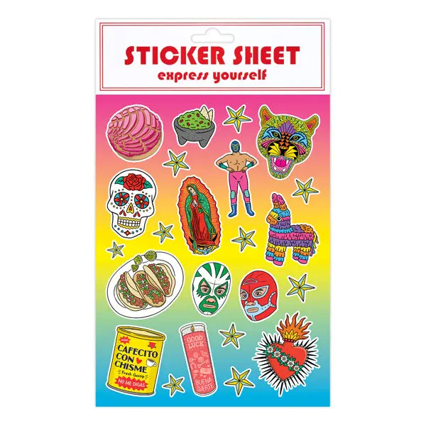 Latino/E Sticker Sheet