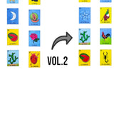 Loteria Washi Tape (Vol. 2)