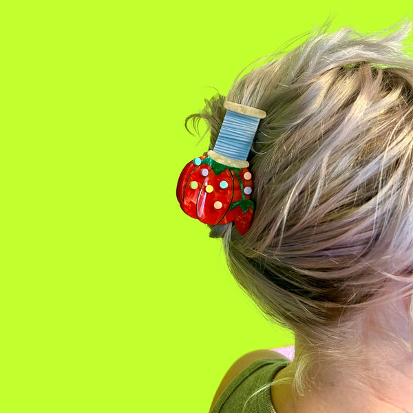 Pin Cushion Hair Clip