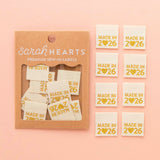 Made in 2026 Gold Woven Labels