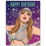 Showgirl Era Birthday Card