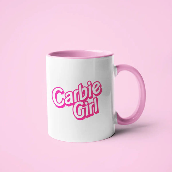 Carbie Girl - Pink Barbie Mug