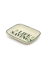 "$ Life Savings $" - Ceramic Trinket & Jewelry Tray / Dish