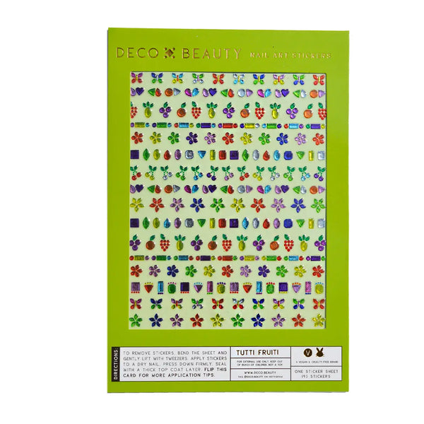 Tutti Fruitti Nail Art Stickers