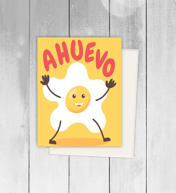 A Huevo Greeting Card