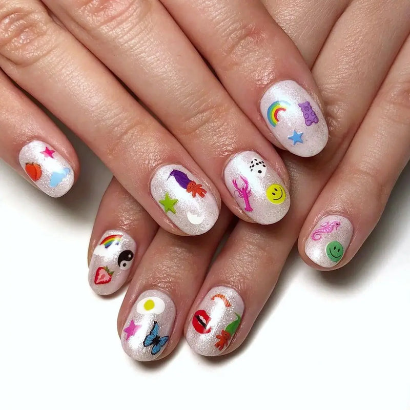 Lucky Charm Nail Art Stickers