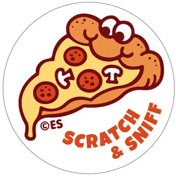 Pizza Scratch & Sniff Stickers