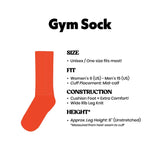 My Cat Is My Therapist Gym Crew Socks