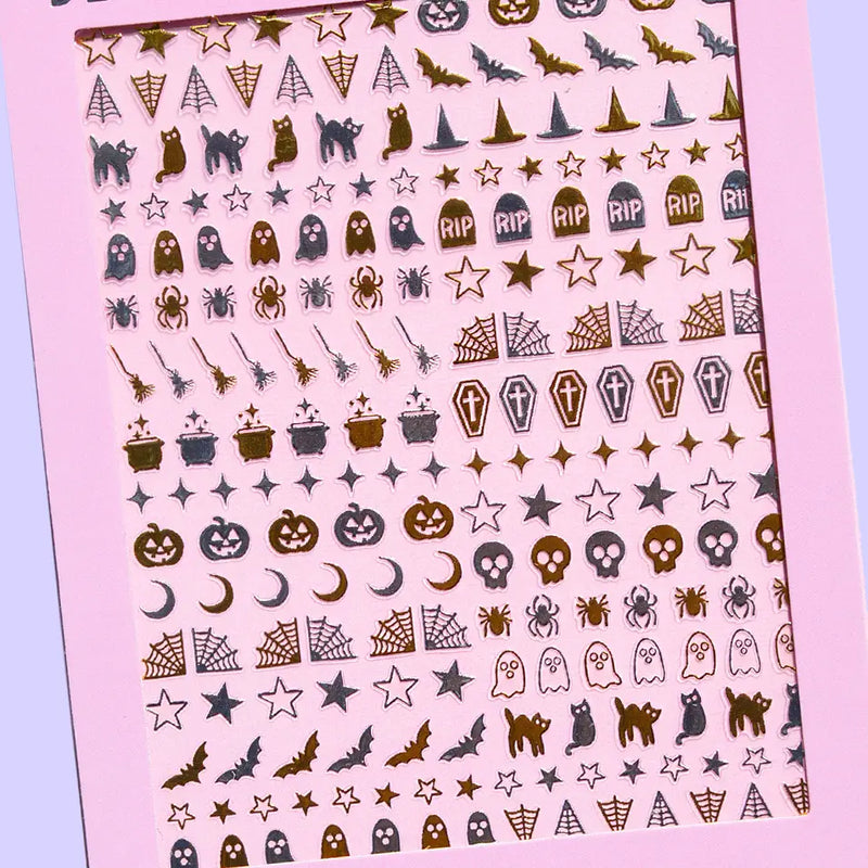 Little Pumpkin Nail Art Stickers