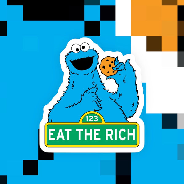 Eat the Rich Sticker