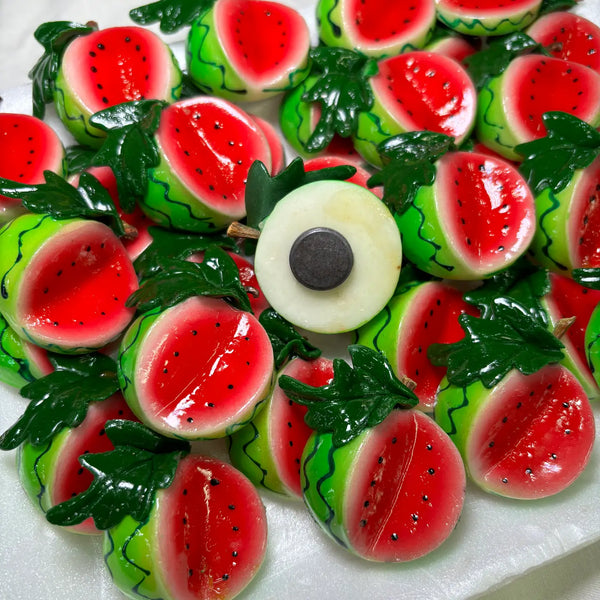 Whole Watermelon Kitchen Magnet