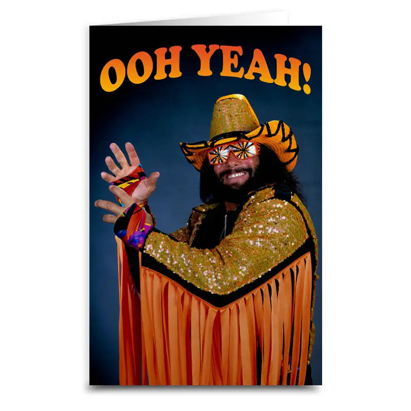 Macho Man "Ooh Yeah" Card