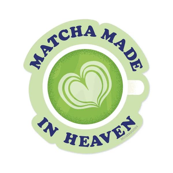 Matcha Latte Sticker