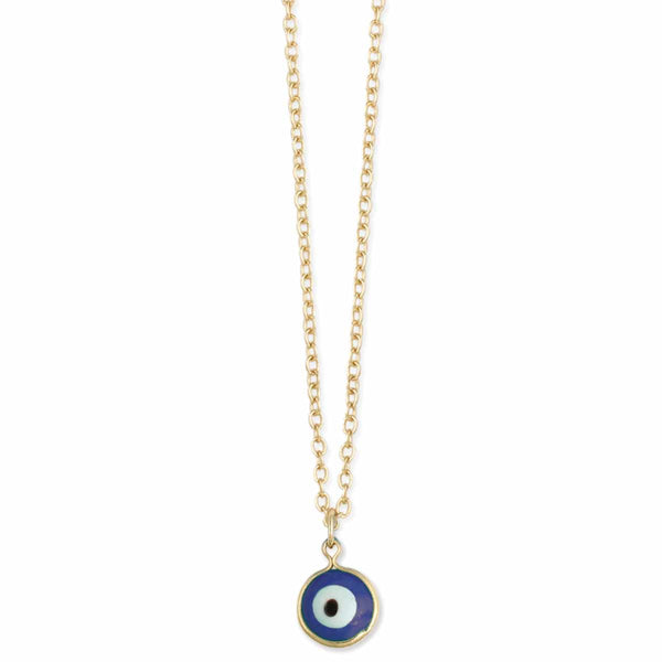 Calming Blue Evil Eye Necklace