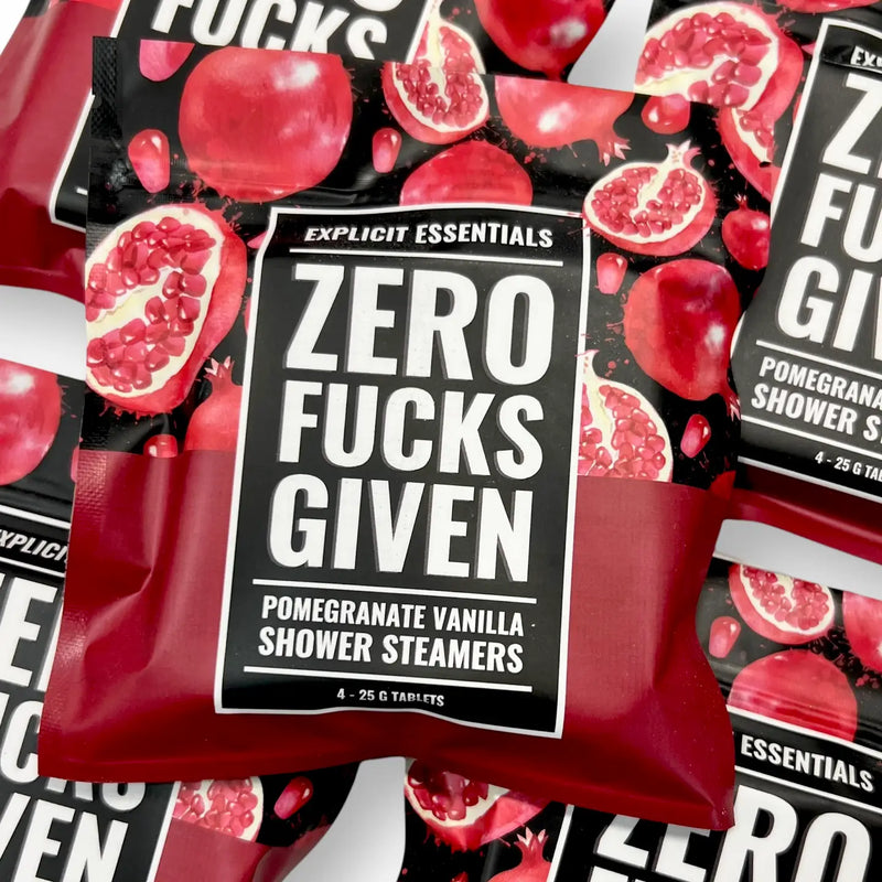 Zero Fucks Given Shower Steamers