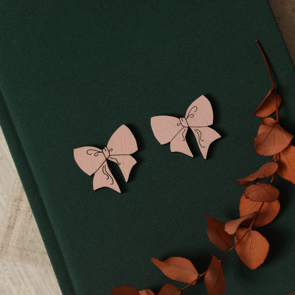 Bow Stud Earrings