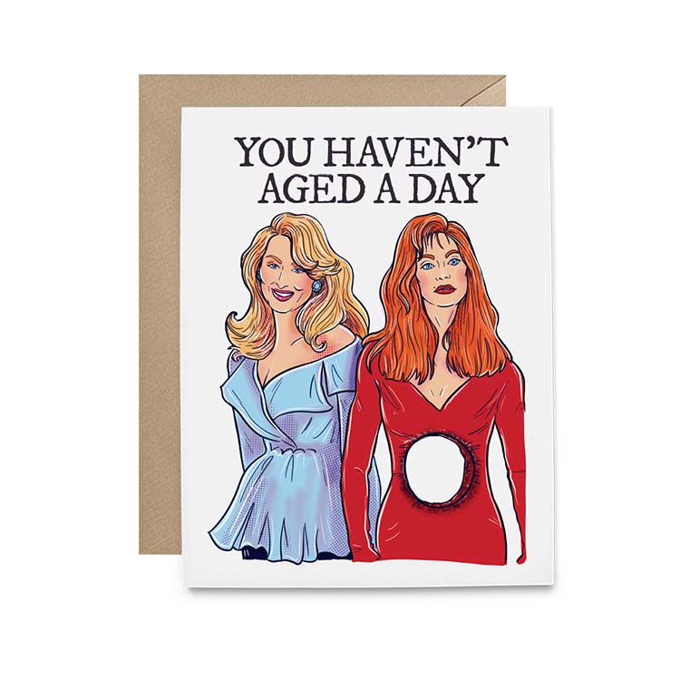 Death Becomes Her Card Birthday