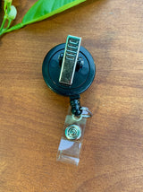 Pink Concha Badge Reel
