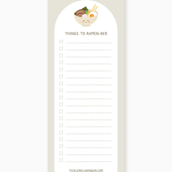 Ramen Notepad