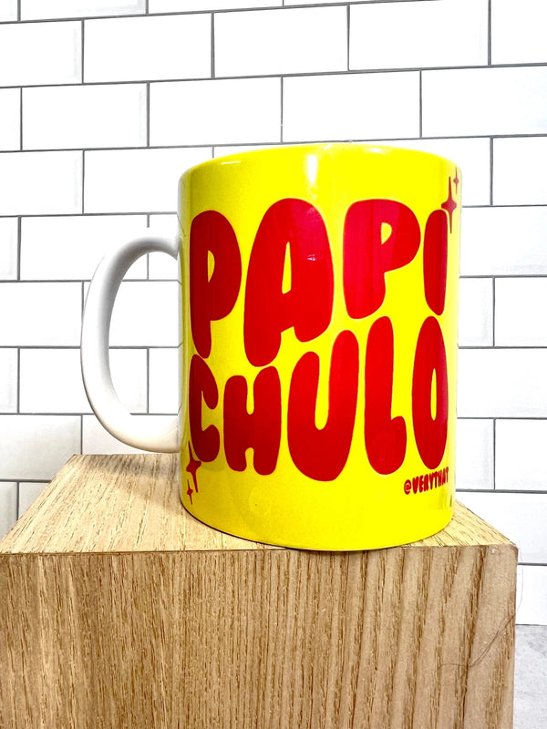Papi Chulo Yellow Mug