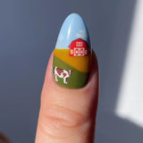 Sunflower Farm Nail Art Stickers