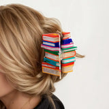 Orange Book Hair Clip