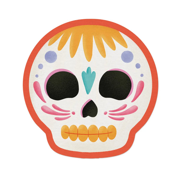 Calavera Sugar Skull Vinyl Sticker